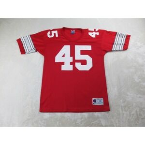 VINTAGE Archie Griffin Ohio State Buckeyes Jersey Mens Medium Red Champion 90s*